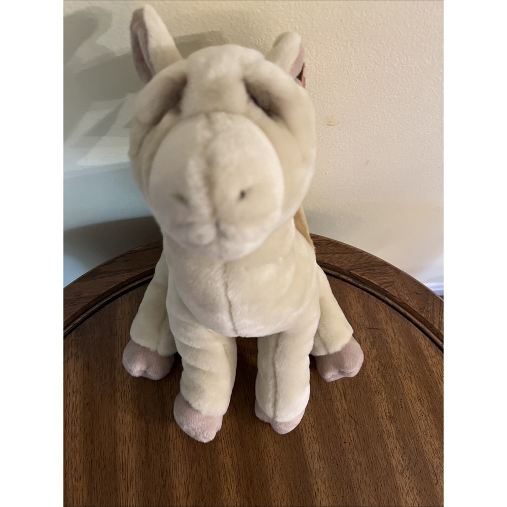 Lou Rankin Friends Applause Lanna Llama Brown 15" Plush Animal Toy Stuffed EUC